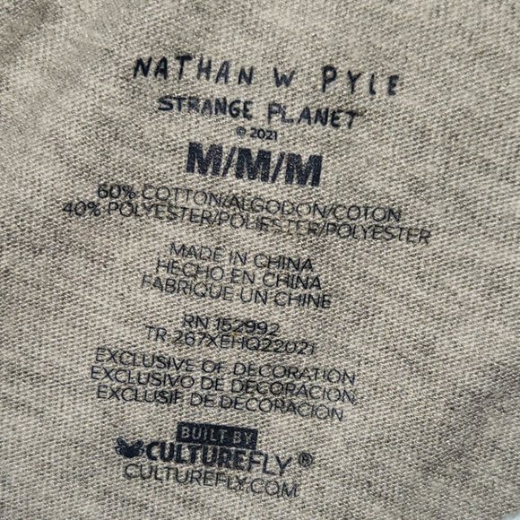 Nathan W Pyle t shirt, Men's Medium - Picture 4 of 4